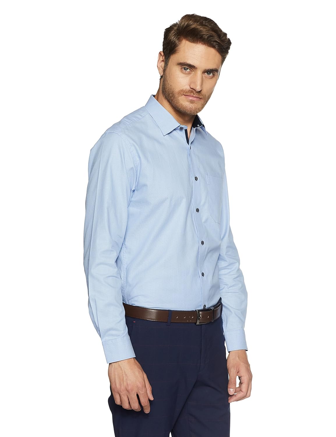 louis philippe men's formal shirt
