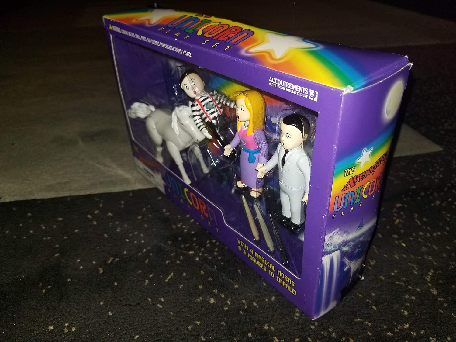 avenging unicorn playset