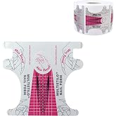 Mia Secret Multistilo 500 PCS - Nail Extension Tips, Forms for Acrylic &amp; Gel Nails - Guide Stickers