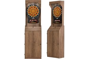 Arachnid E650 Free Standing Dartboard Cabinet Set