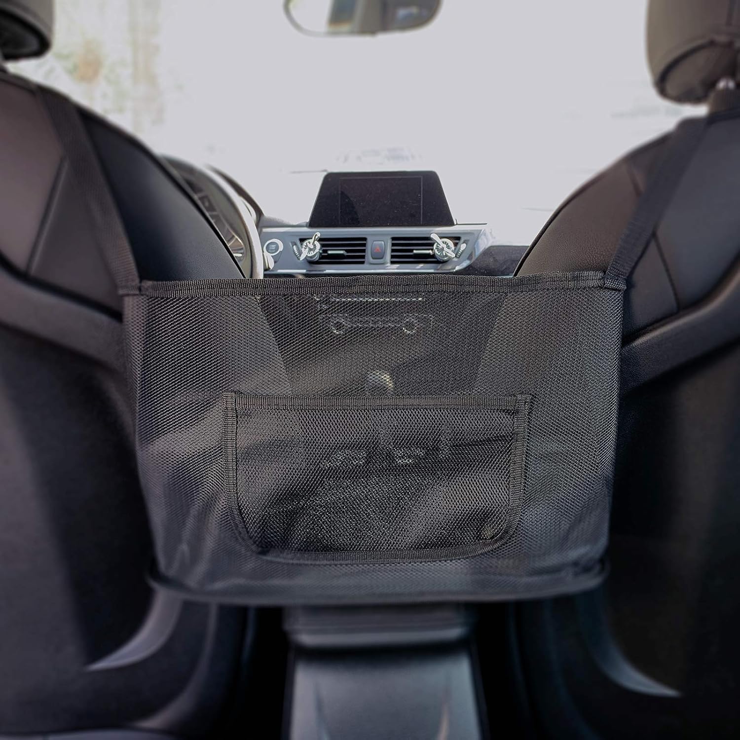 Vivicat Car Net Handbag Holder, seat Back net Bag ， Driver Storage