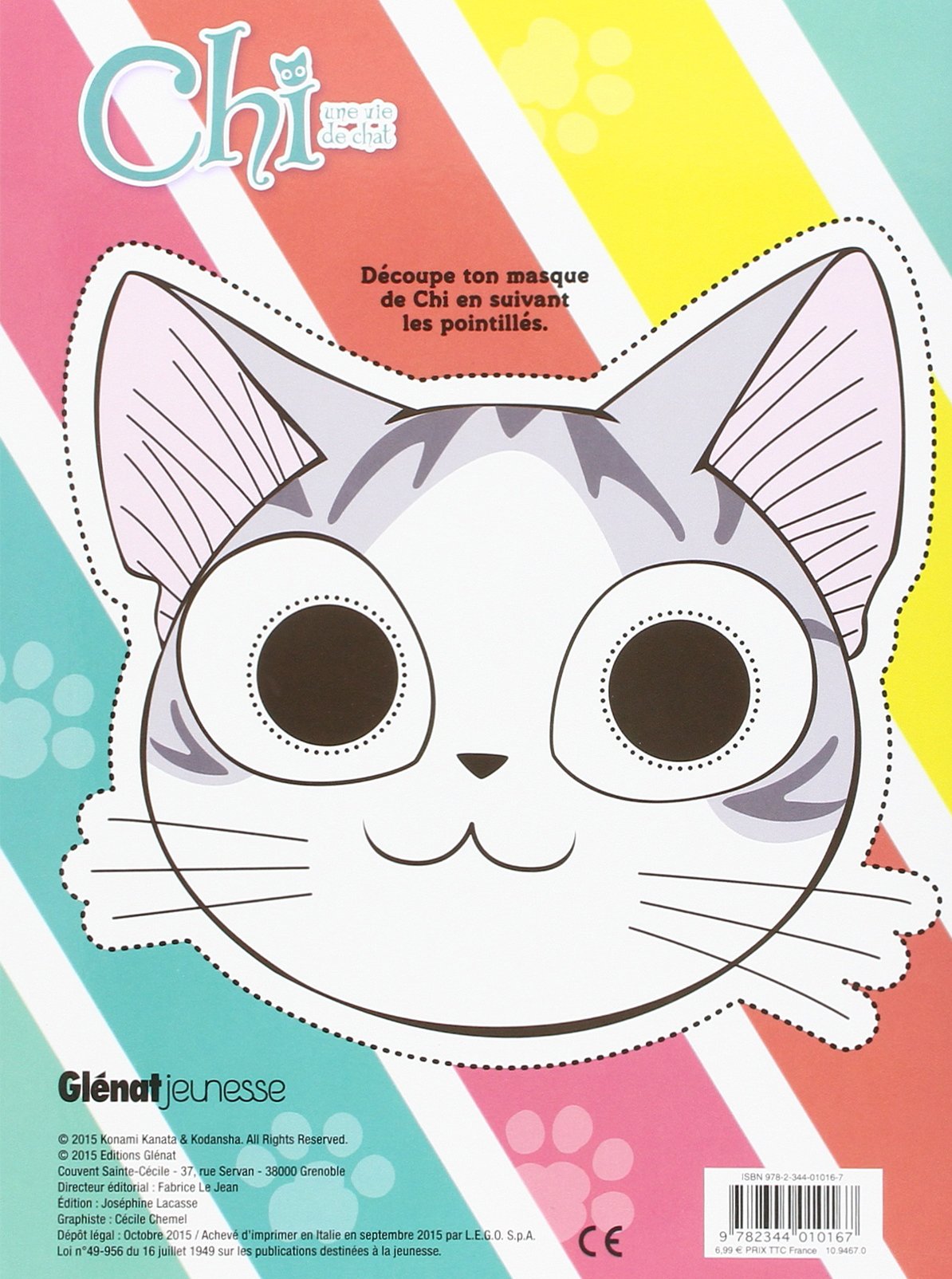 Chi une vie de chat Ze colorie Amazon Konami Kanata Joséphine Lacasse Books