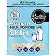 Healthier Comforts Lactose Free Skim Milk Powder | High Protein, Fat Free, Non-GMO, rBST Hormone Free, Kosher, Gluten Free, No Fillers | Baking, Coffee Creamer, Shakes| Makes 2.5 Gallons (21 oz)