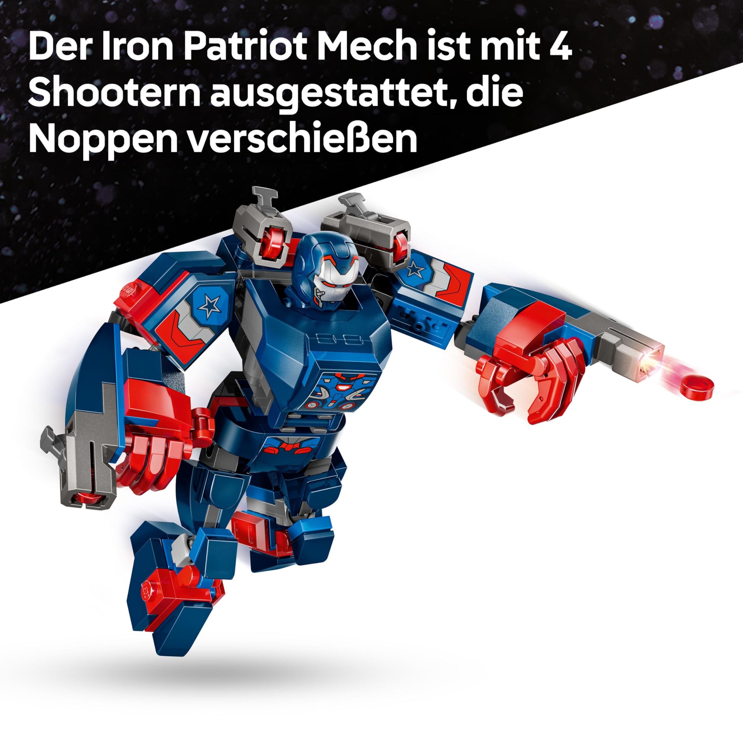LEGO ǀ Marvel Avengers: Endgame Thor vs. Chitauri Bauset - Superhelden Action mit dem Iron Patriot Mech und 7 Minifiguren - Geschenk für Jungen und Mädchen ab 8 Jahren - 76322 3