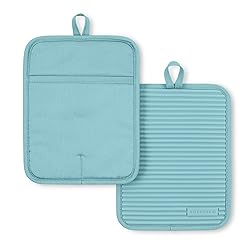 KitchenAid Ribbed Soft Silicone Pot Holder 2-Pack