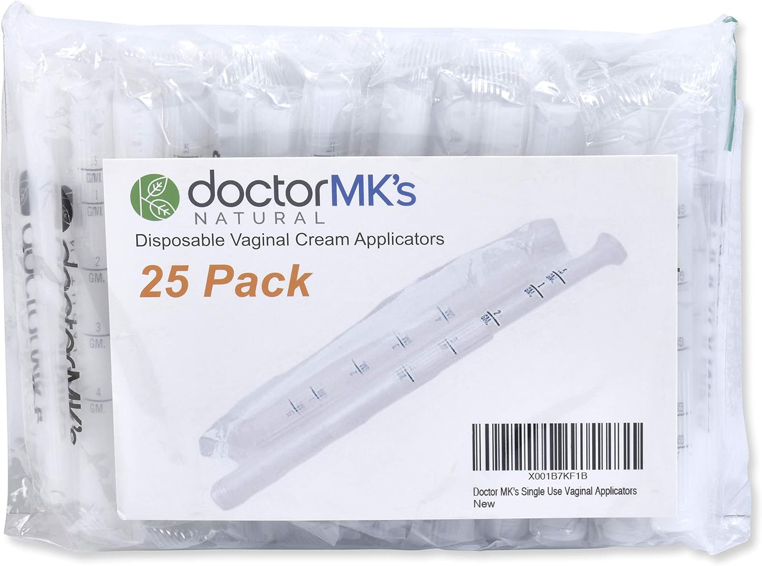 Disposable Vaginal Applicators (25Pack), Fits Premarin Estrace
