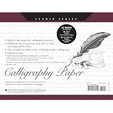 Studio Series Calligraphy Paper Pad: 50 Sheets
