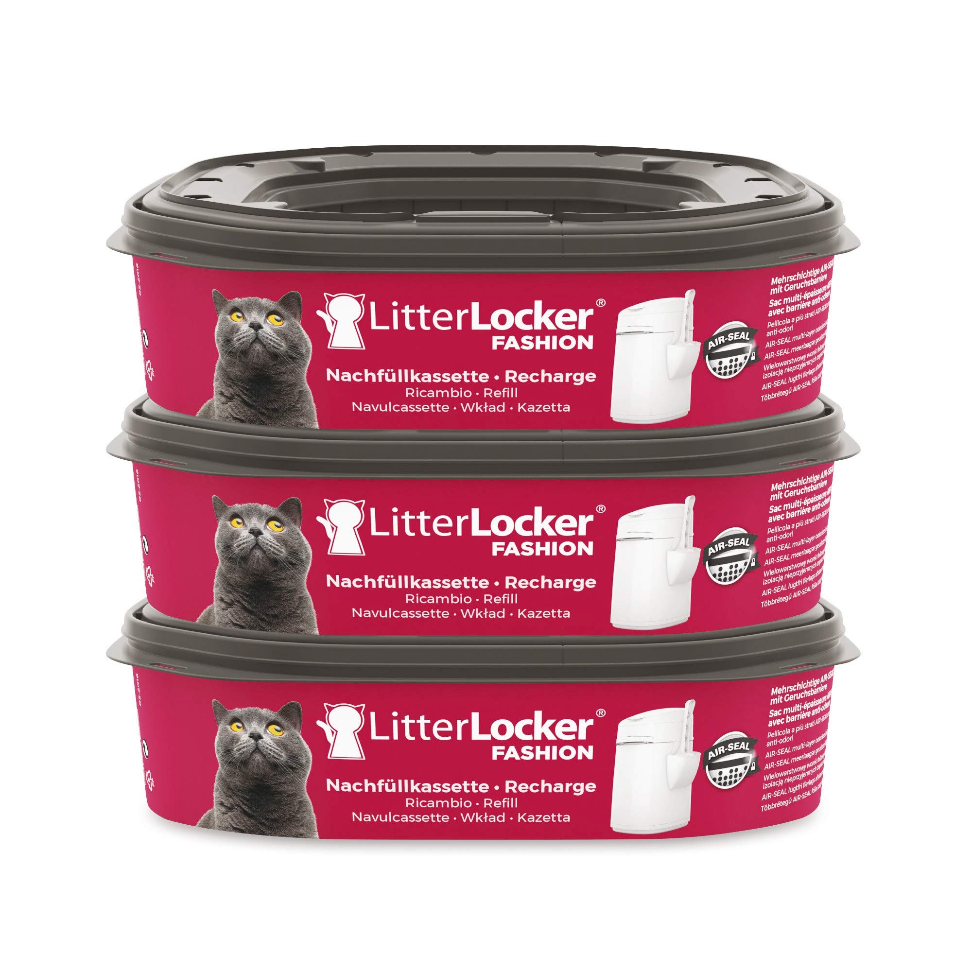 LitterLocker Fashion refills, 3-pack