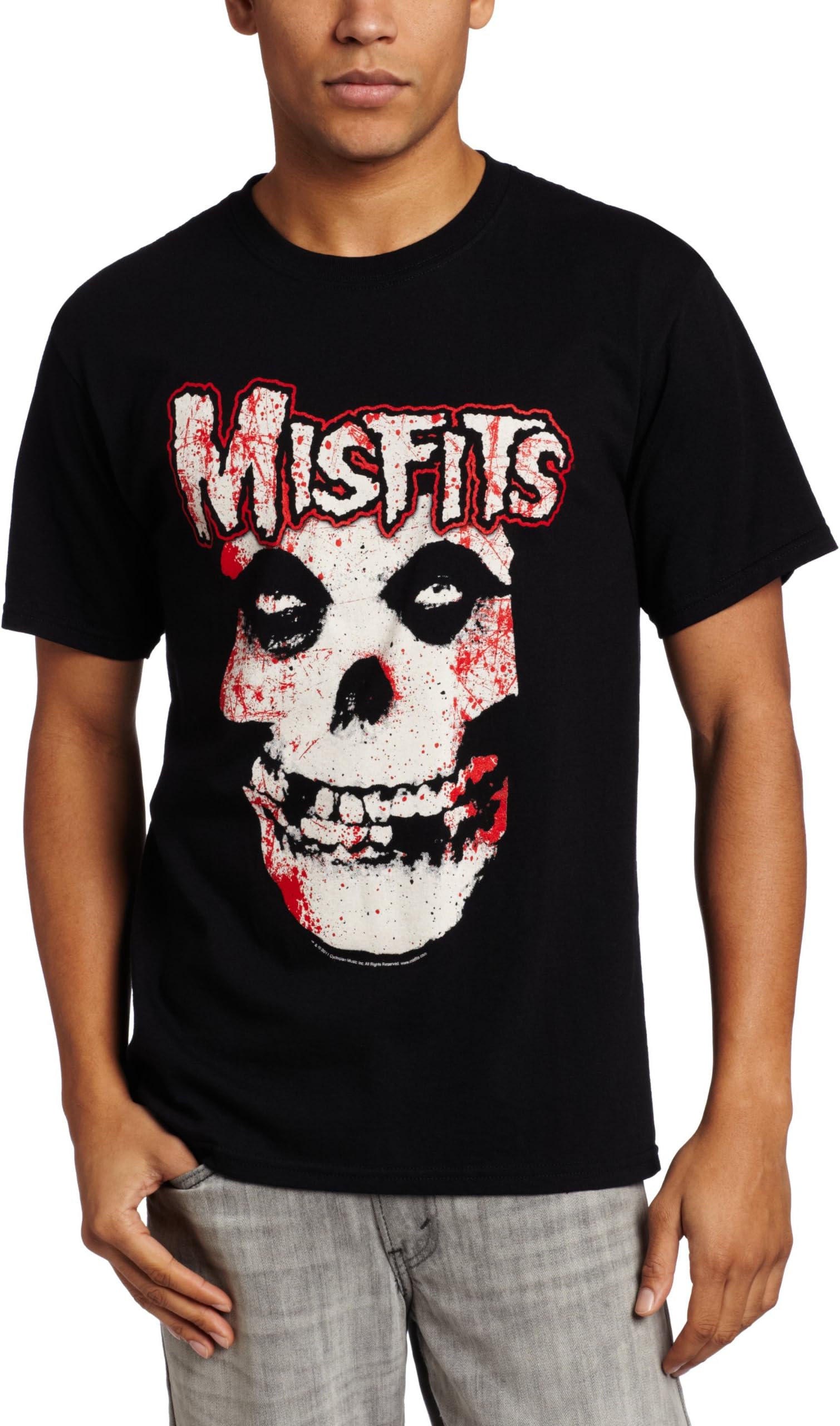 Men's Bloody Misfits Skull T-Shirt