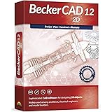 Becker CAD 12 2D - professional CAD software for 2D design and modelling - for 3 PCs - 100% compatible with AutoCAD