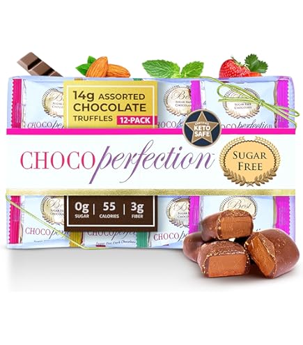 Amazon.com : ChocoPerfection Sugar Free Dark Chocolate Truffles