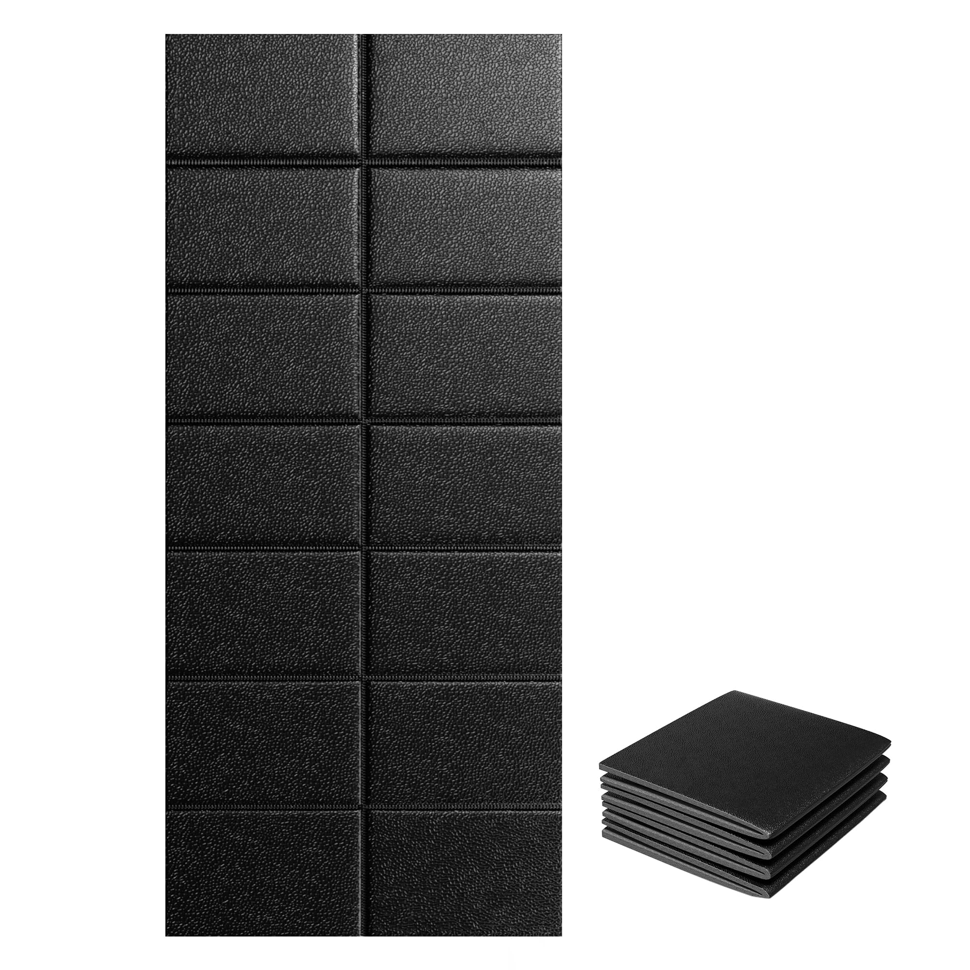 Photo 1 of Walking Pad Mat for Carpet and Hardwood Floors, 1/4" Thick Foldable Treadmill Mat for Floor Protection, Non-Slip High Density for Bike, Elliptical, Home Gym Use