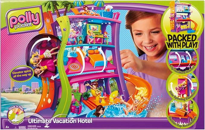 juegos de polly pocket en el hotel