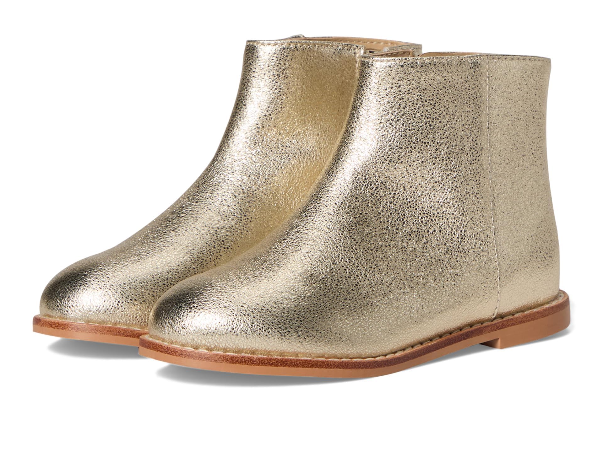 Photo 1 of Janie and Jack Girls Gold Bootsie (Toddler/Little Kid/Big Kid) Multicolor Little KidZIZE11