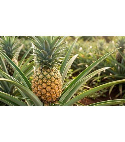 フルーツ・果実 ananas Amazon.com : Pineapple Live Fruiting Plant 'White Jade' Ananas