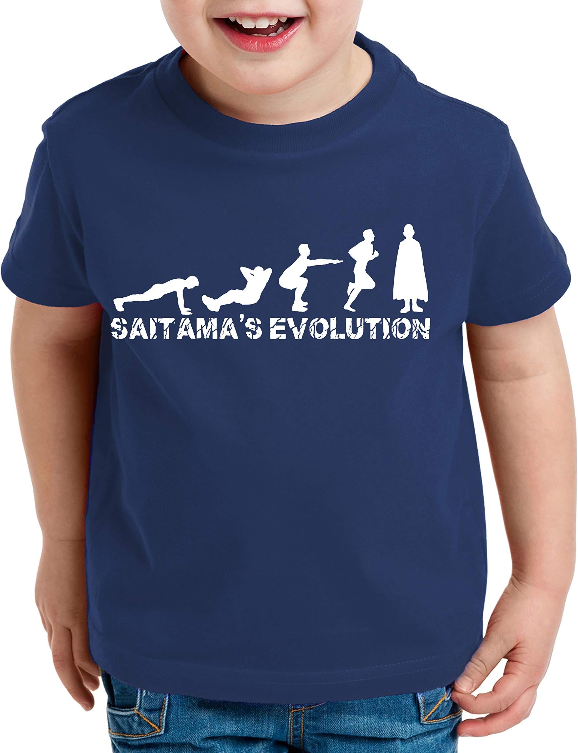 Sait Evo Saitama Kids T-Shirt Saitama Punch one Anime Manga