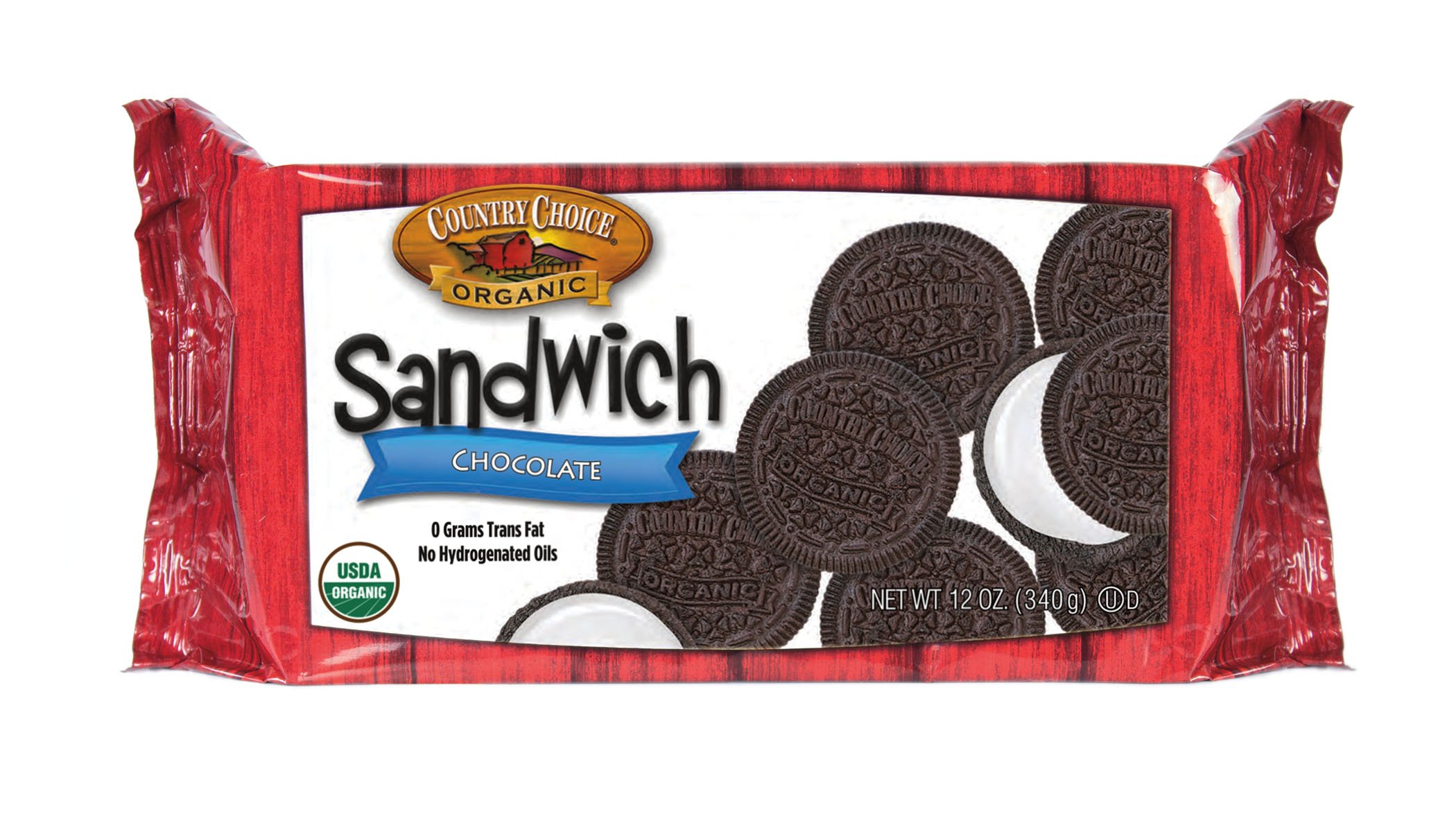 Country Choice Organic Snacking Cookies, Vanilla Wafers, 8