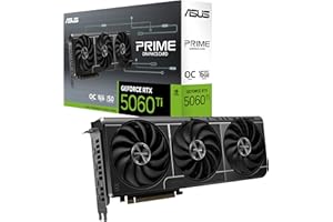 ASUS The SFF-Ready Prime GeForce RTX™ 5060 Ti 16GB GDDR7 OC Edition Graphics Card (PCIe® 5.0, 16GB GDDR7, HDMI®/DP 2.1, 2.5-S
