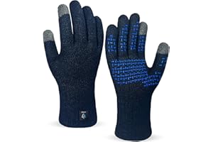 DexShell Waterproof Knit Gloves Lightweight Coolmax Inners Touchscreen Running Cycling Spring & Autumn for Men and Women