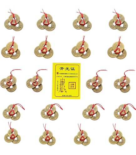 Pièce Commémorative Chinoise Ancienne – Insigne Porte-bonheur, Souvenir Feng Shui, Collection Nostalgique