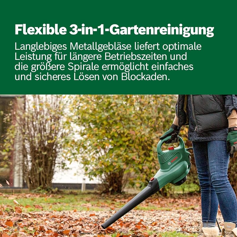 elektrischer Laubsauger/Laubbläser UniversalGardenTidy 3000