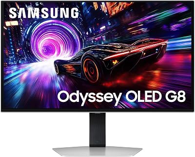 Monitor Gaming Odyssey OLED G8 G81SF 4K 27" con 240Hz y Glare Free