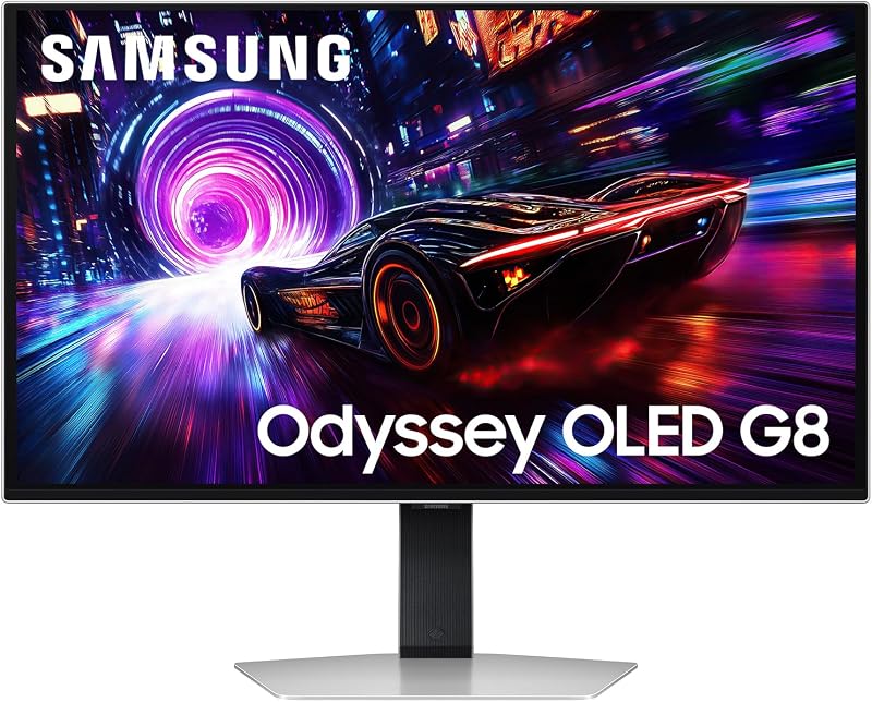 Monitor Gaming Odyssey OLED G8 G81SF 4K 27" con 240Hz y Glare Free