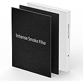 AP-1512HH & 200M Intense Smoke Filter Set for Coway Airmega AP-1512HH and Airmega 200M Air Purifi-ers, 2 Intense Smoke Deodorization Filters and 1 HEPA Filter, 3 Pack, Black