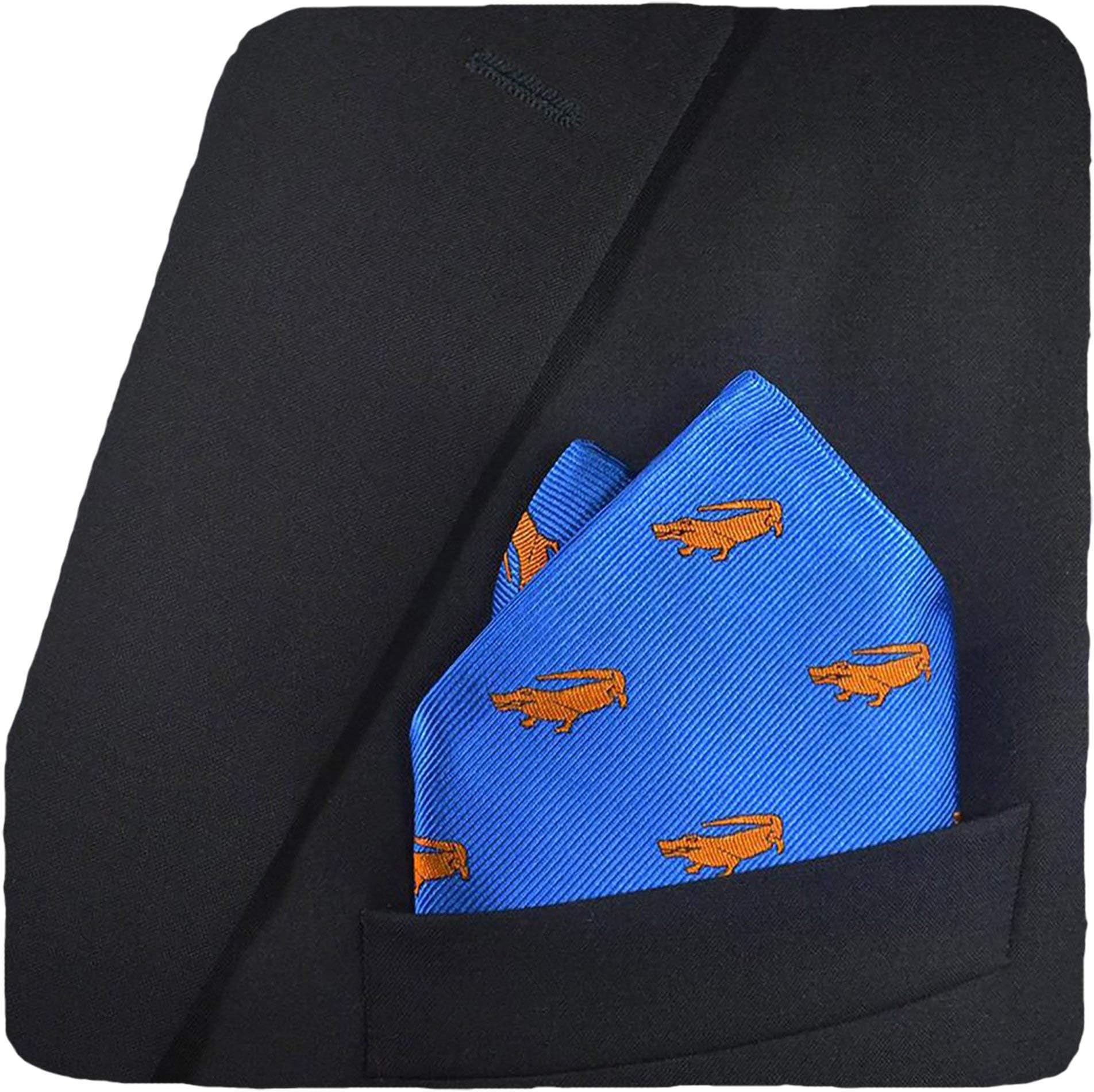 SummerTies Silk Pocket Square - Woven Silk, Printed Silk