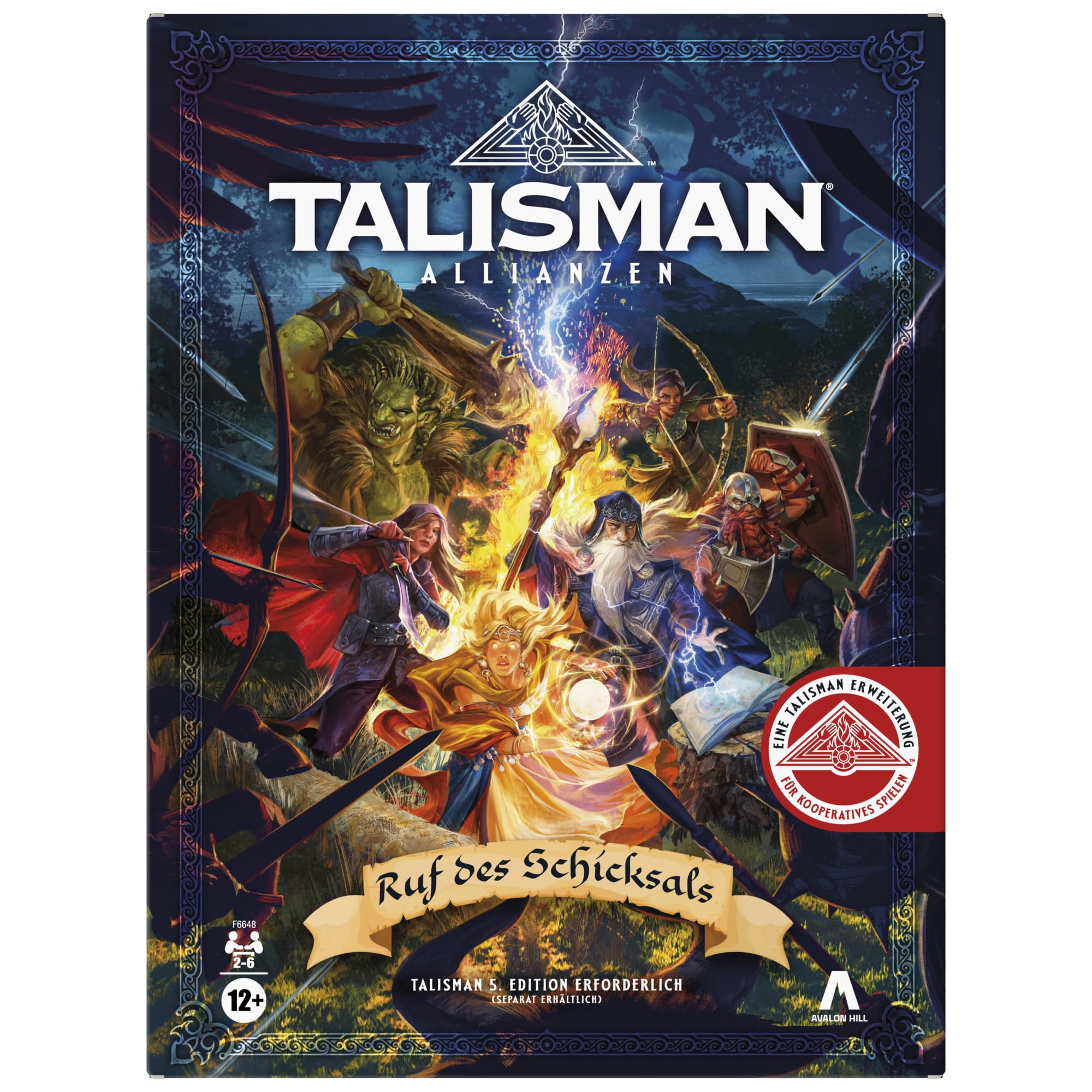 Avalon Hill Talisman Alliances: Call of Destiny Board Game, Talisman Expansion (Talisman 5th Edition Required) - German Version