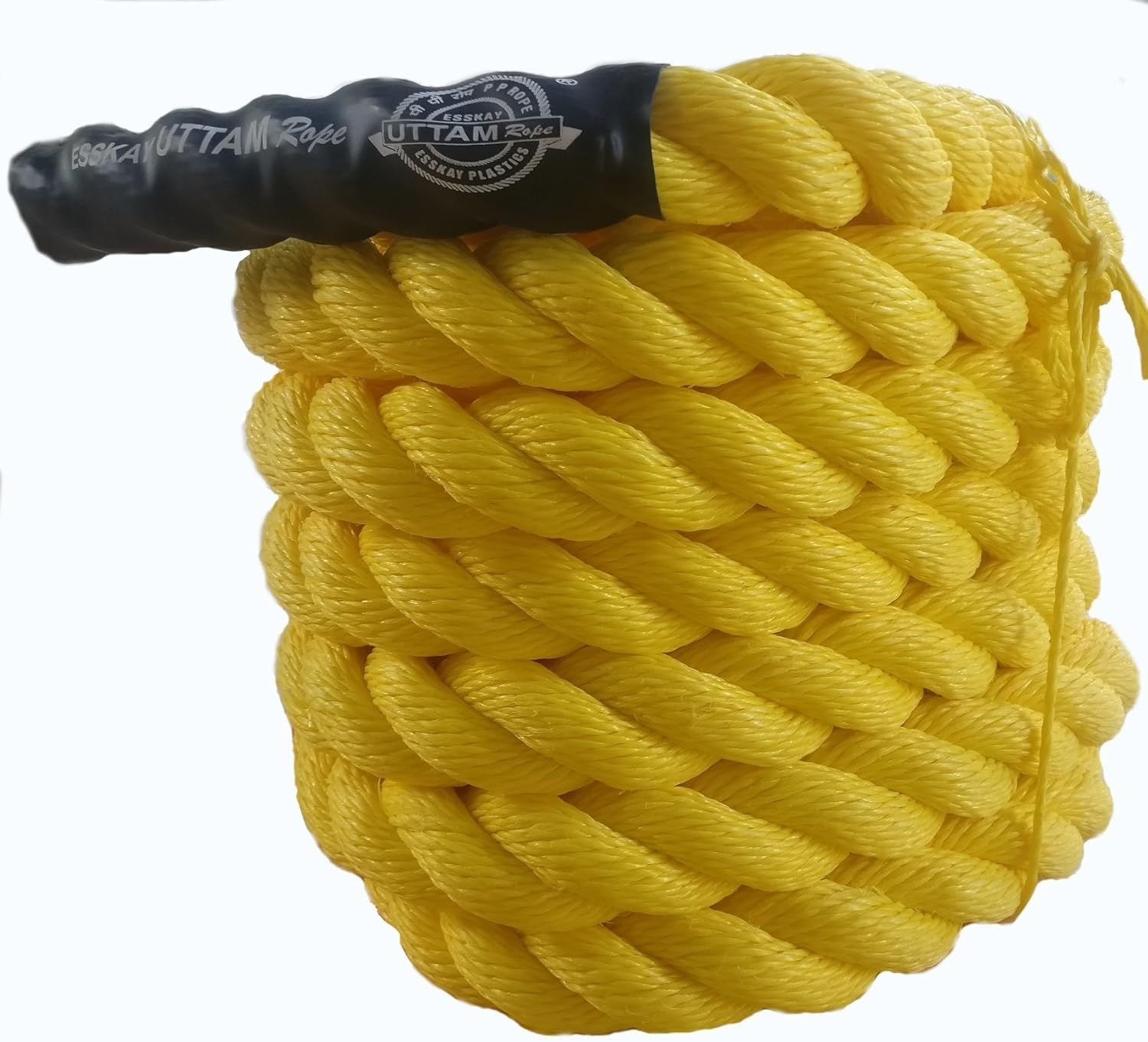 Buy ESSKAY UTTAM Gym Exercise Rope (1.5 " Thick / 30 Feet Exercise Rope