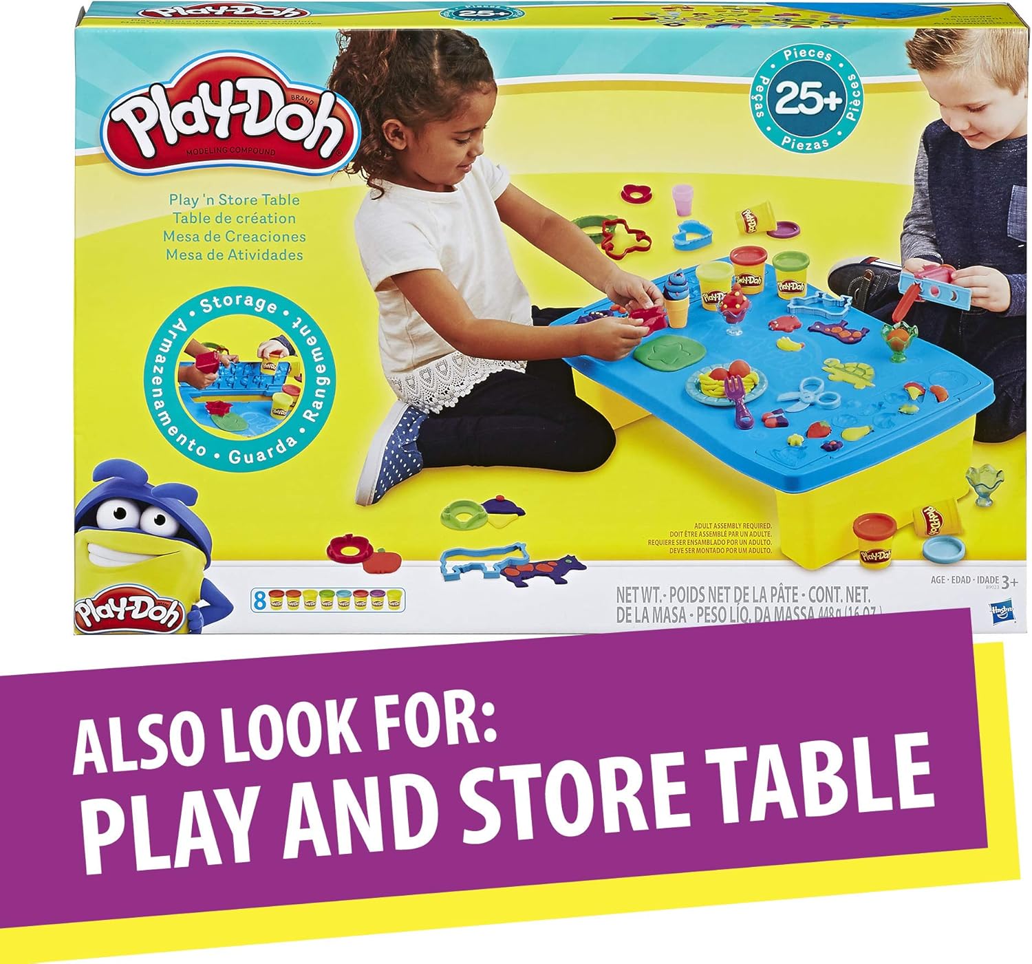 Play-Doh Modeling Compound 10-Pack Case of Colors, Non-Toxic, Assorted, 2 oz. Cans, Ages 2 and up, Multicolor: Toys & Games