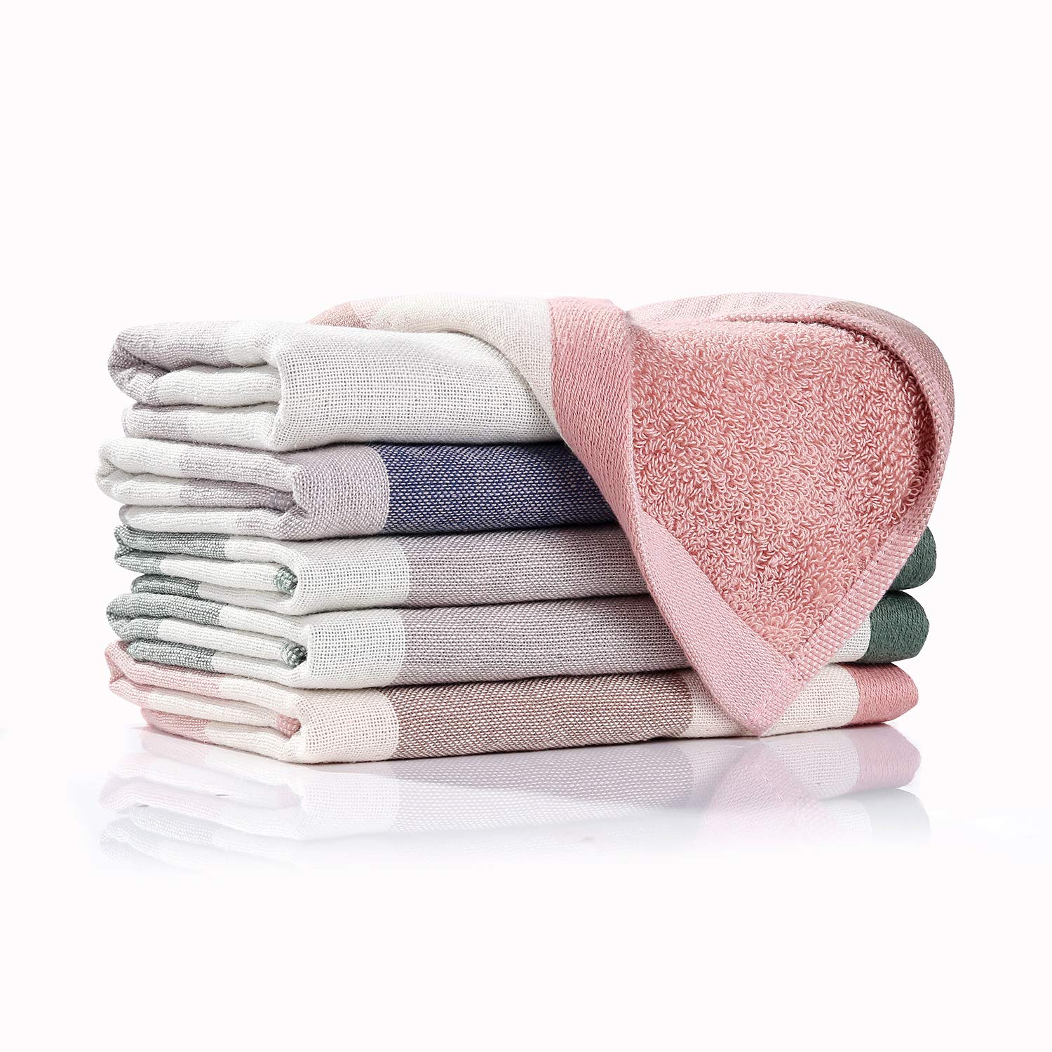 Best Plaid Purple Kitchen Towel