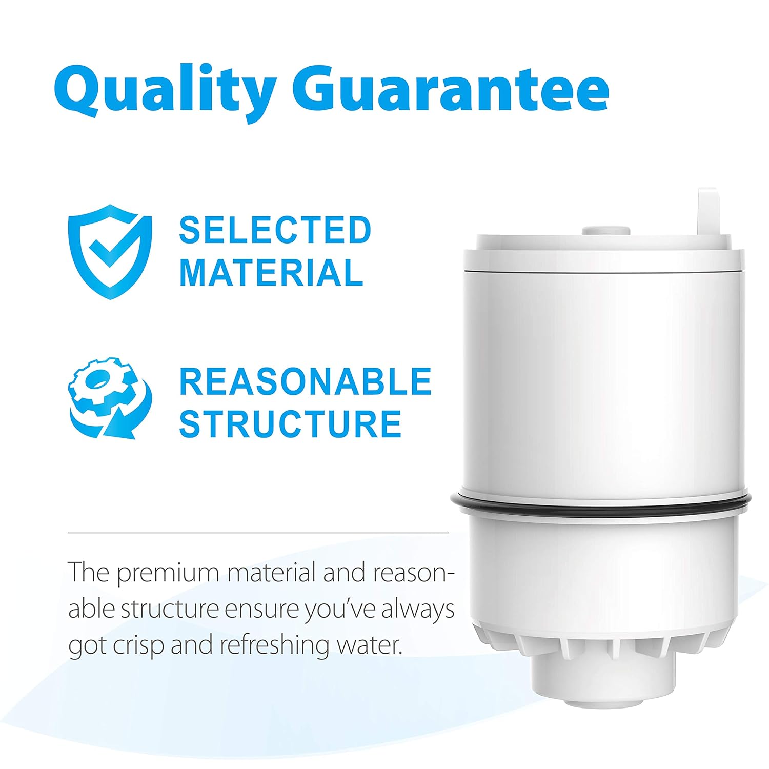 Waterdrop RF 3375 Water Filter, Compatible with Pur RF-3375 (RF33752V2) Faucet Water Filter (Pack of 3): Industrial & Scientific