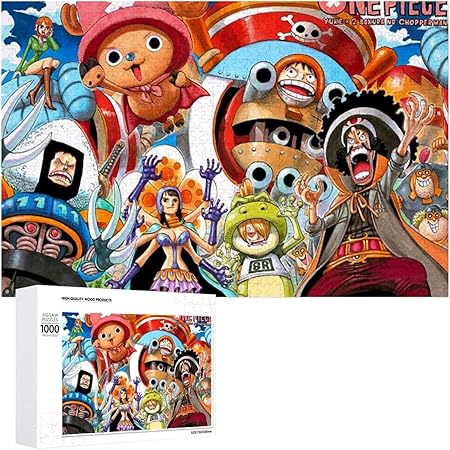 Amazon ジグソーパズル ワンピース One Piece 大冒険 上陸 Color 1000ピース 幼児 アニメ 漫画 子供 プレゼント 溢れる想い エンスカイ クリスマス 壁飾り 無毒無害 ギフト 誕生日 ジグソーパズル おもちゃ