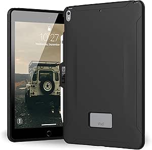 Amazon Com Uag Ipad Pro 10 5 Inch Ipad Air 10 5 Inch 3rd Gen 2019 Scout Feather Light Rugged Black Military Drop Tested Case Electronics