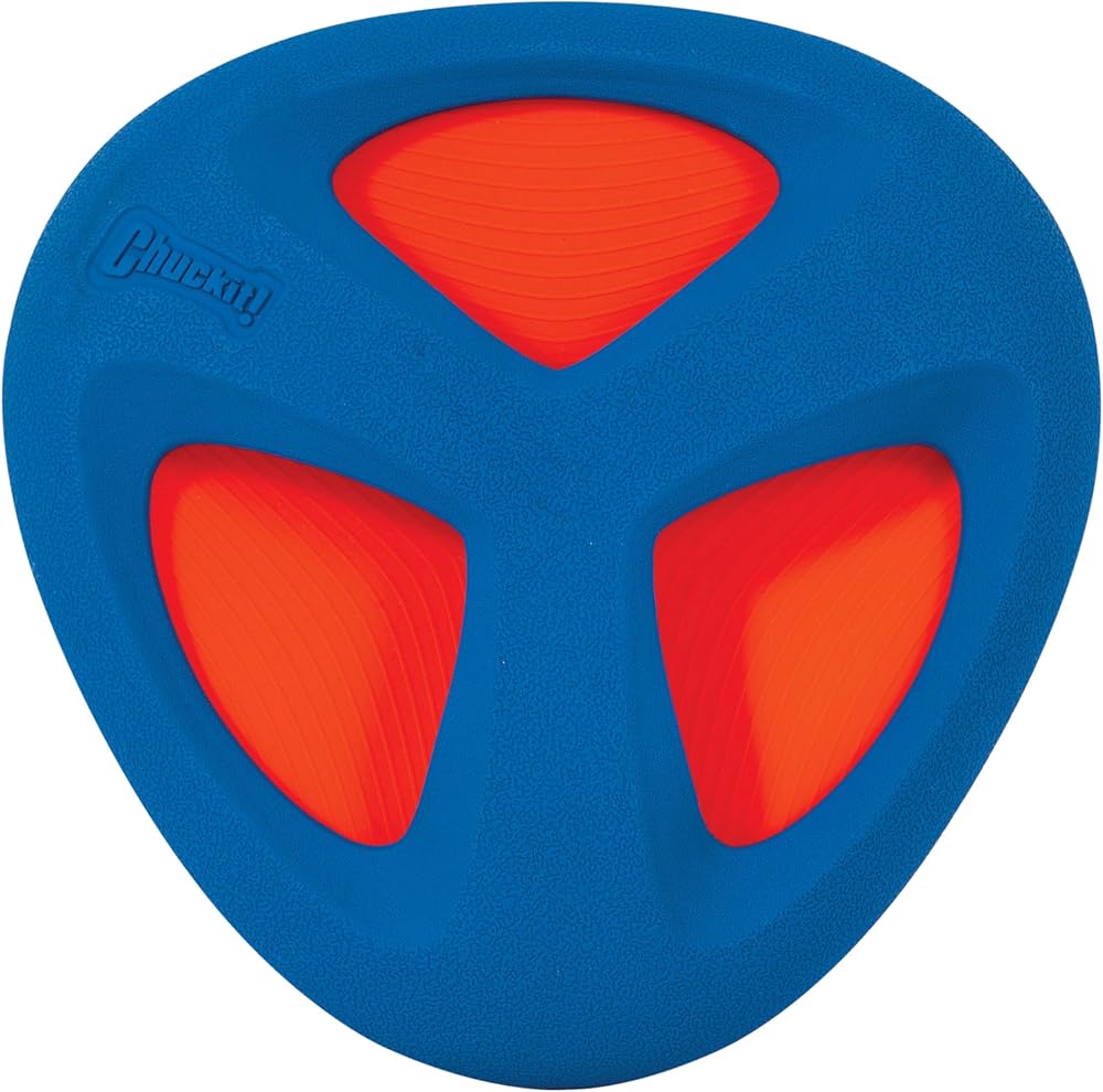 Chuckit! Fetch Flight - 1 Piece Dog Toy EZ Grip Visible Colors