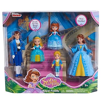 Sofia First Just Play Royal Family Set, Multicolor