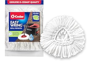 O-Cedar EasyWring Spin Mop Microfiber Refill, White Packaging May Vary