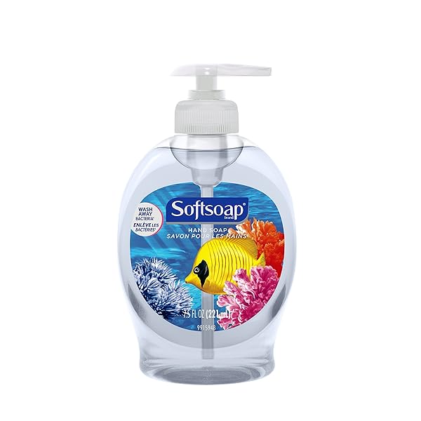 SOFTSOAP LIQUID HAND SOAP, AQUARIUM SERIES – 7.5 FLUID OUNCES