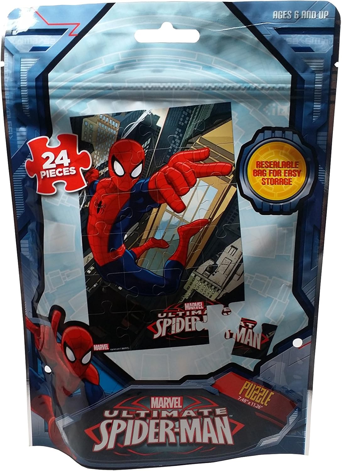 puzzles spiderman
