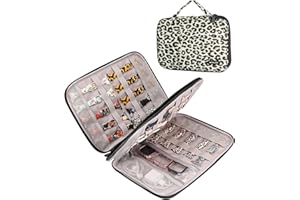 Wearlizer Watch Band Storage Case Hold 35 Watch Straps Portable Organizer Bag Compatible with Apple Watch Band, Pin, Headset and Other Accessories