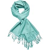 Gelante Plain Soft Pashmina Shawl Wrap Scarf Solid Colors.