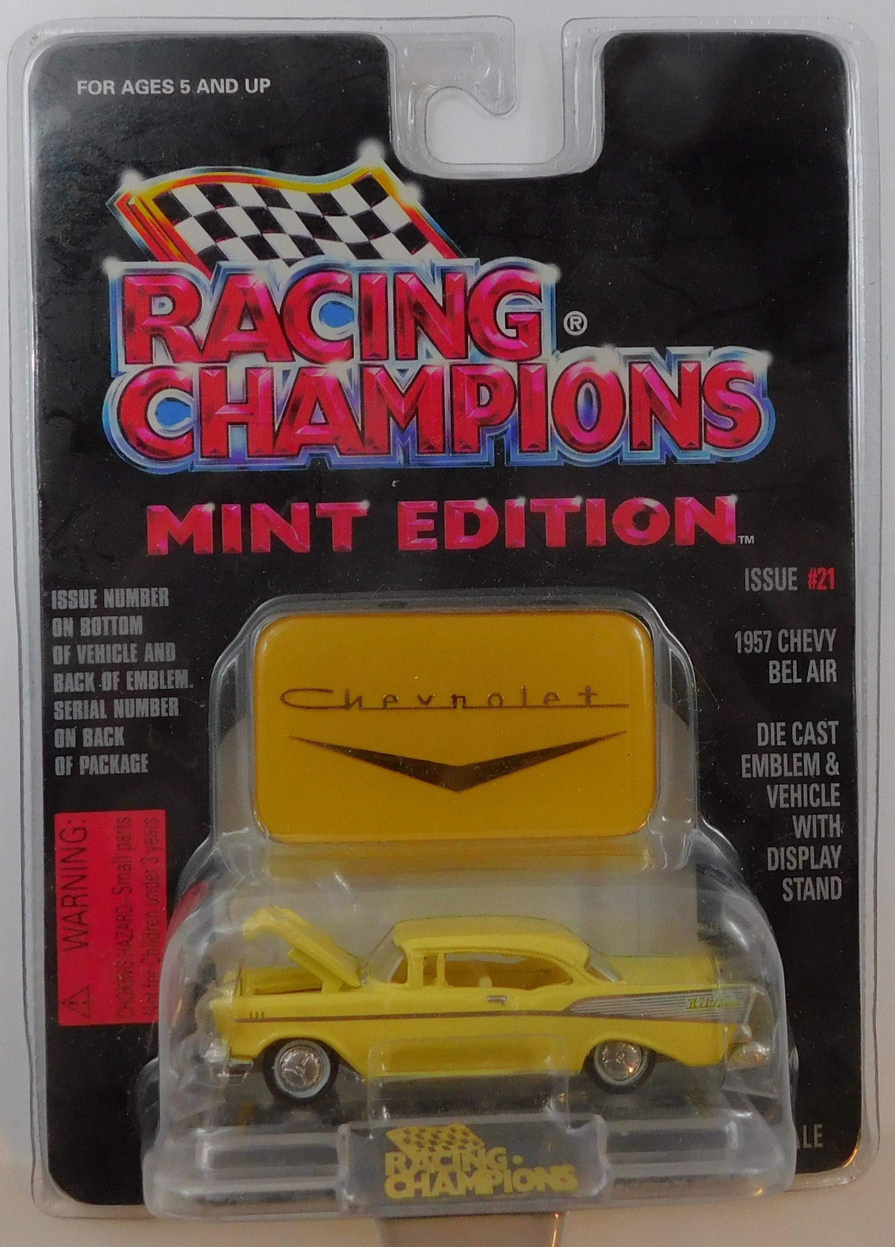 Mint Edition 1957 Chevy Bel Air Issue # 21 1:61 Scale die-cast Vehicle by Racing Champions