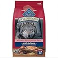 Blue Buffalo Wilderness Natural High-Protein Dry Food for Adult Dogs, Salmon Recipe, 13-lb. Bag