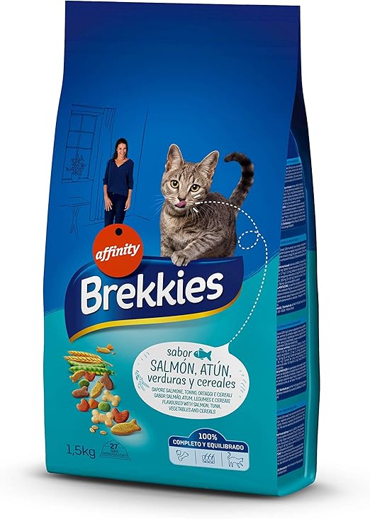 Brekkies Cat - Comida para Gatos - 1.5 Kg: Amazon.es: Productos para mascotas