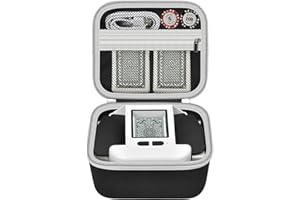 casmilee Case Compatible with Automatic Card Shuffler - 6 Deck Storage Holder for Canasta Shuffler Cards, Auto Mahjong Card Shuffler & Dealer Travel Bag with 2 Elastic Card Bands Included（Box Only）