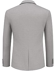 COOFANDY Men's Casual Knit Blazer Two Button
