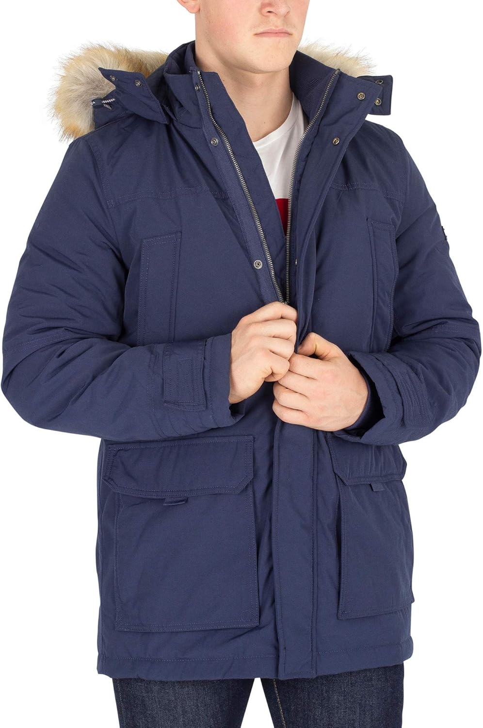 tommy jeans tech parka jacket