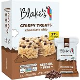 Blake's Crispy Treats Chocolate Chip 36 Count, Gluten Free and Vegan Snacks | No Seed Oils &middot; Dairy Free &middot; Soy Free &middot; Non-GMO &middot; Perfect for School &middot; Tasty AND Healthy &middot; A go-to for busy parents